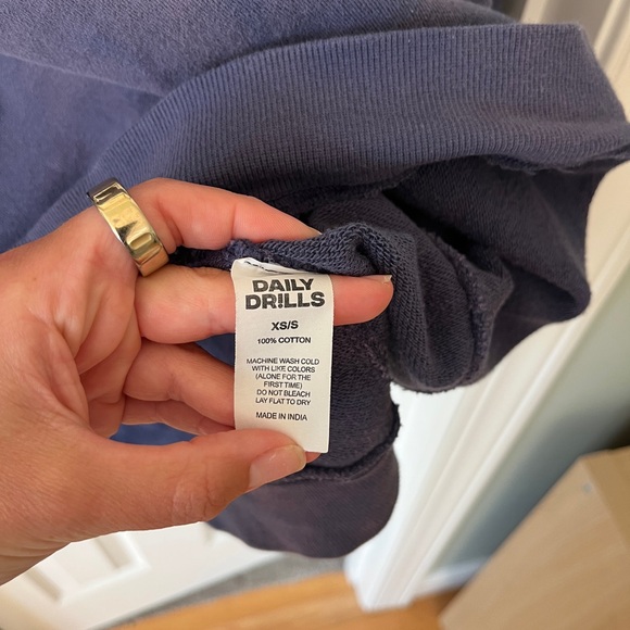 Daily Drills Sport Oversized Crewneck - Picture 5 of 5